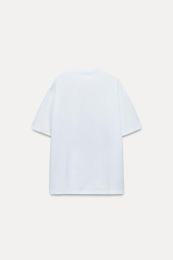 CAMISETA METALIZADA OVERSIZE