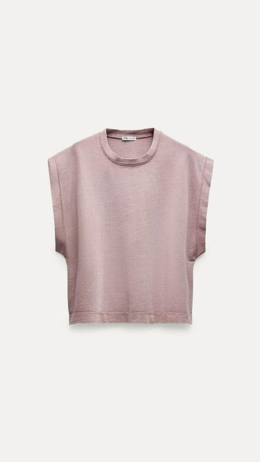CAMISETA HEAVY COTTON EFECTO LAVADO