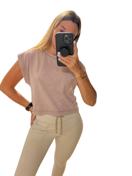 CAMISETA HEAVY COTTON EFECTO LAVADO