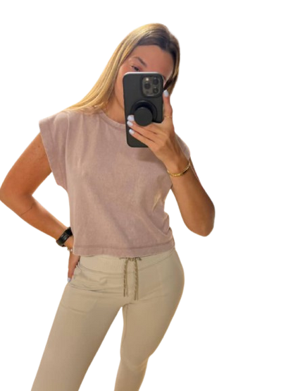 CAMISETA HEAVY COTTON EFECTO LAVADO